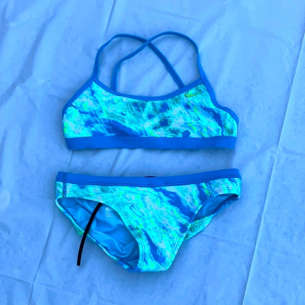 Child’s colorful bikini